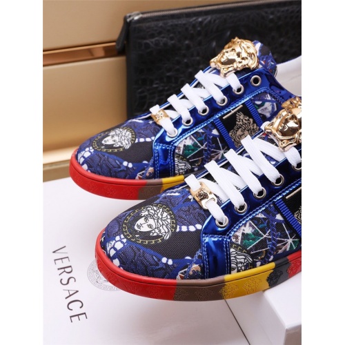 Replica Versace Casual Shoes For Men #932707 $80.00 USD for Wholesale