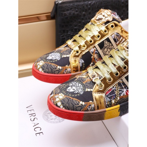 Replica Versace Casual Shoes For Men #932708 $80.00 USD for Wholesale