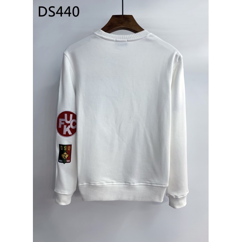 Replica Dsquared Hoodies Long Sleeved For Men #933071 $44.00 USD for Wholesale