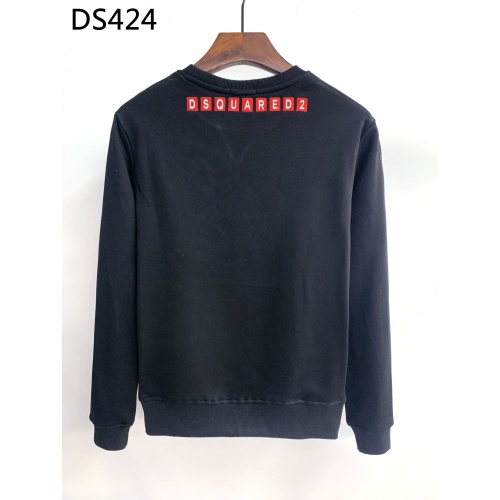 Replica Dsquared Hoodies Long Sleeved For Men #933077 $44.00 USD for Wholesale