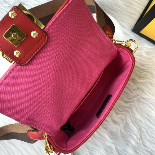 Replica Fendi AAA Messenger Bags For Women #933350 $88.00 USD for Wholesale