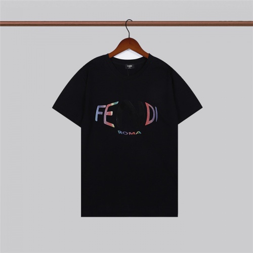 Fendi T-Shirts Short Sleeved For Men #933404 $32.00 USD, Wholesale Replica Fendi T-Shirts