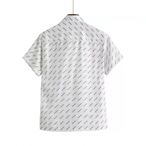 Replica Balenciaga Shirts Short Sleeved For Men #933438 $36.00 USD for Wholesale