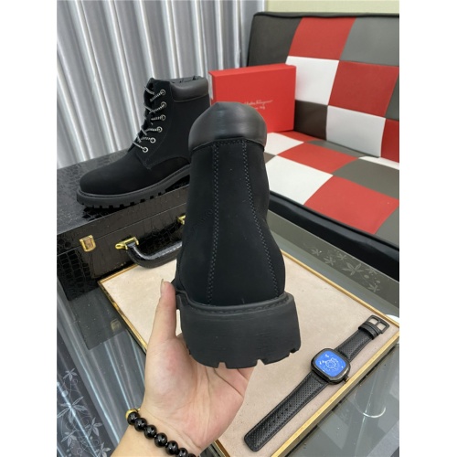 Replica Salvatore Ferragamo Boots For Men #933472 $92.00 USD for Wholesale