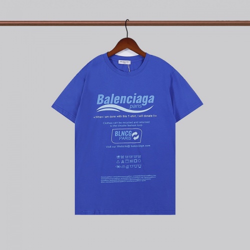 Balenciaga T-Shirts Short Sleeved For Men #933501