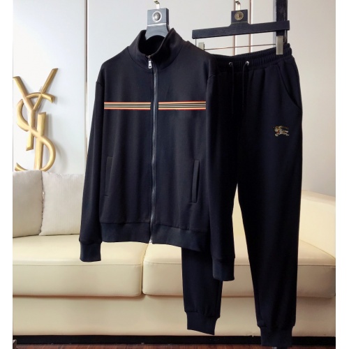 Burberry Tracksuits Long Sleeved For Men #933517 $82.00 USD, Wholesale Replica Burberry Tracksuits