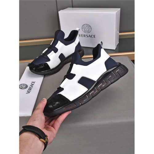 Replica Versace Casual Shoes For Men #933666 $80.00 USD for Wholesale