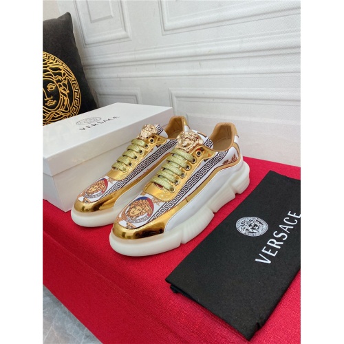 Replica Versace Casual Shoes For Men #933667 $76.00 USD for Wholesale