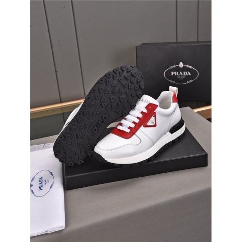 Replica Prada Casual Shoes For Men #933715 $80.00 USD for Wholesale