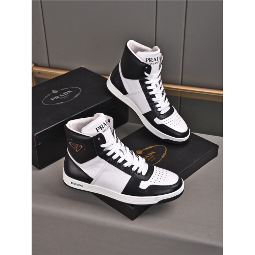 Prada High Tops Shoes For Men #933723