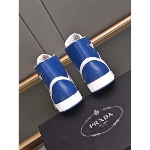 Replica Prada High Tops Shoes For Men #933726 $92.00 USD for Wholesale