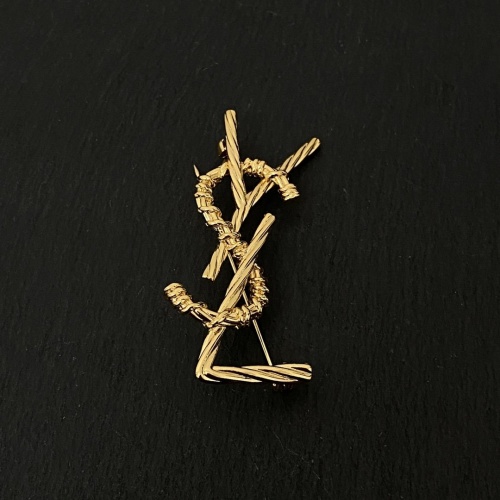 Yves Saint Laurent Brooches #933939 $32.00 USD, Wholesale Replica Yves Saint Laurent Brooches