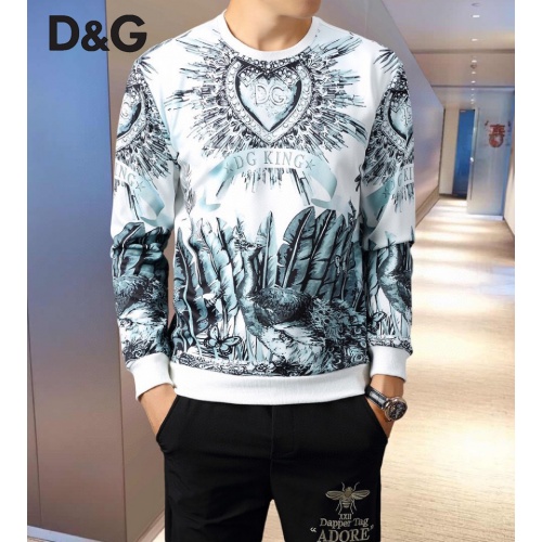 Dolce & Gabbana D&G Hoodies Long Sleeved For Men #934028