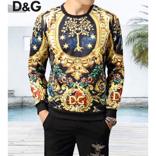 Dolce & Gabbana D&G Hoodies Long Sleeved For Men #934033