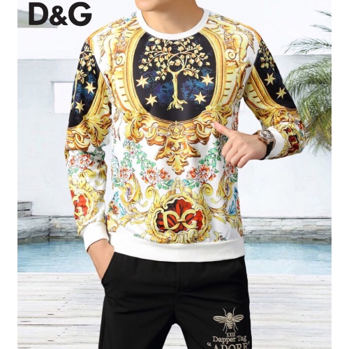 Dolce & Gabbana D&G Hoodies Long Sleeved For Men #934034
