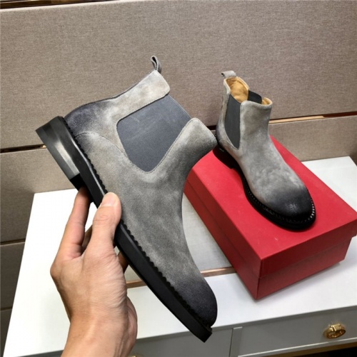 Replica Salvatore Ferragamo Boots For Men #934200 $130.00 USD for Wholesale