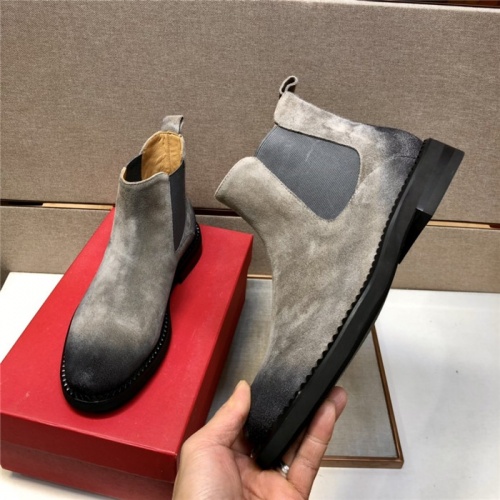 Replica Salvatore Ferragamo Boots For Men #934200 $130.00 USD for Wholesale