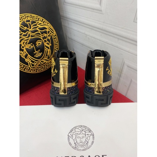 Replica Versace High Tops Shoes For Men #934226 $76.00 USD for Wholesale