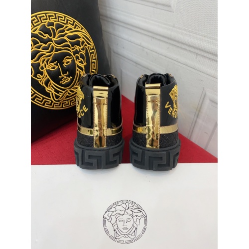 Replica Versace High Tops Shoes For Men #934227 $76.00 USD for Wholesale