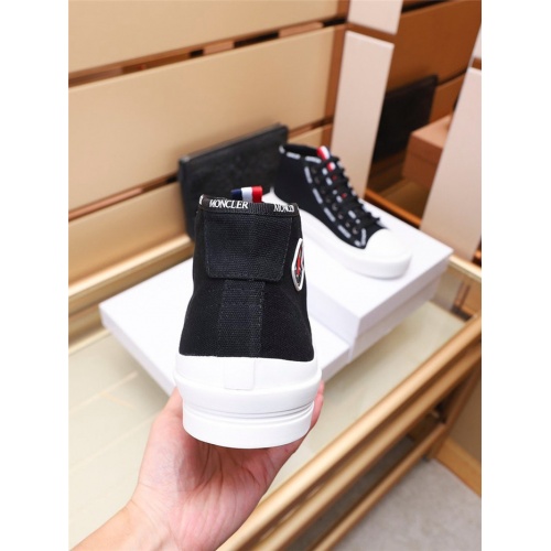 Replica Moncler High Tops Shoes For Men #934334 $85.00 USD for Wholesale