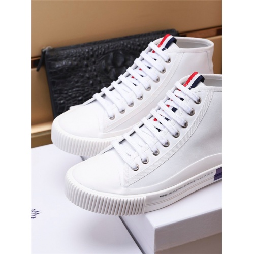 Replica Moncler High Tops Shoes For Men #934337 $88.00 USD for Wholesale