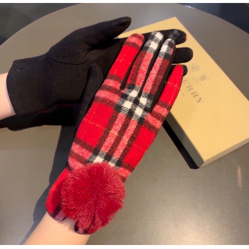 Replica Burberry Gloves For Women #934350 $41.00 USD for Wholesale