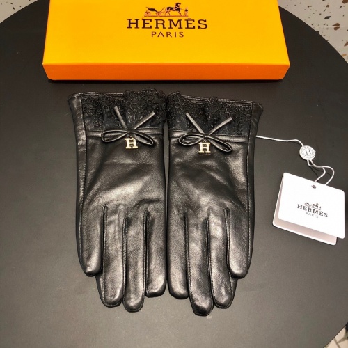 Hermes Gloves For Women #934353 $48.00 USD, Wholesale Replica Hermes Gloves