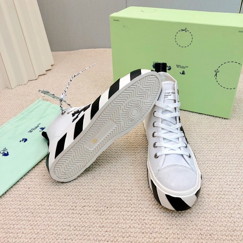 Replica Off-White High Tops Shoes For Men #934488 $80.00 USD for Wholesale