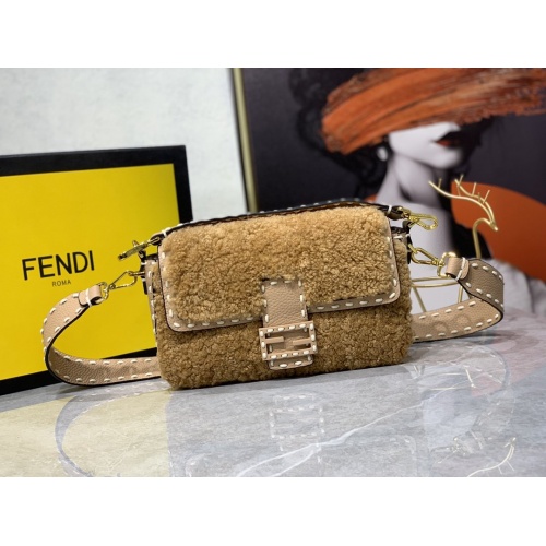 Fendi AAA Messenger Bags For Women #934522 $130.00 USD, Wholesale Replica Fendi AAA Messenger Bags