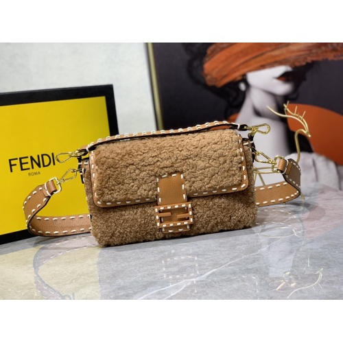 Fendi AAA Messenger Bags For Women #934523 $130.00 USD, Wholesale Replica Fendi AAA Messenger Bags