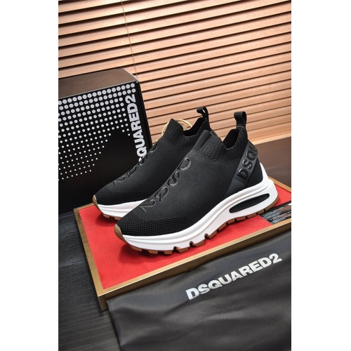 Replica Dsquared2 Casual Shoes For Men #934555 $85.00 USD for Wholesale