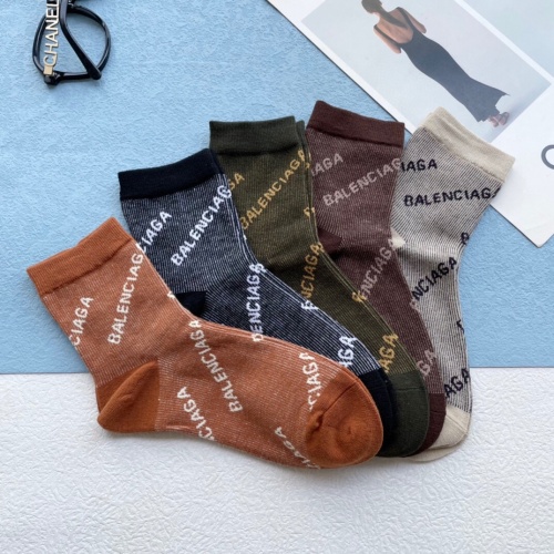 Replica Balenciaga Socks #934606 $27.00 USD for Wholesale