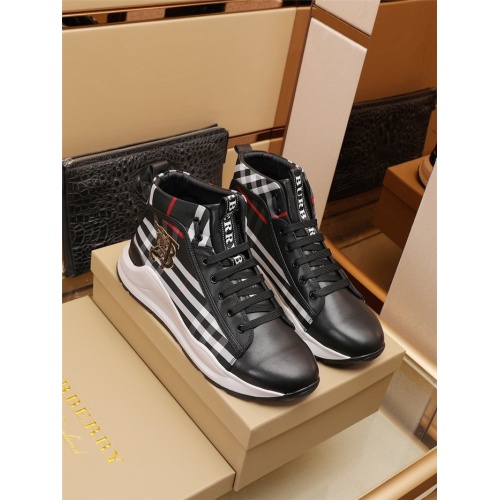 Burberry High Tops Shoes For Men #934618 $82.00 USD, Wholesale Replica Burberry High Tops Shoes