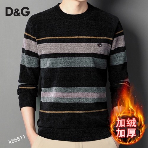 Dolce &amp; Gabbana D&amp;G Sweaters Long Sleeved For Men #934780 $48.00 USD, Wholesale Replica Dolce &amp; Gabbana D&amp;G Sweaters