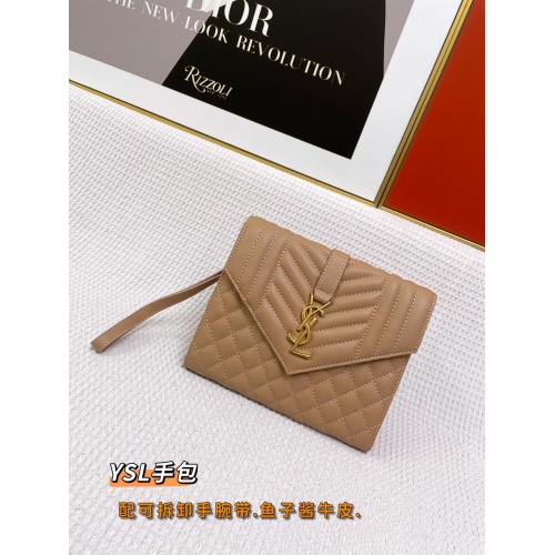 Yves Saint Laurent AAA Quality Wallets For Women #934854 $72.00 USD, Wholesale Replica Yves Saint Laurent AAA Wallets