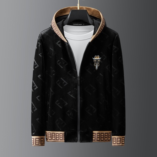 Replica Fendi Tracksuits Long Sleeved For Men #934901 $92.00 USD for Wholesale
