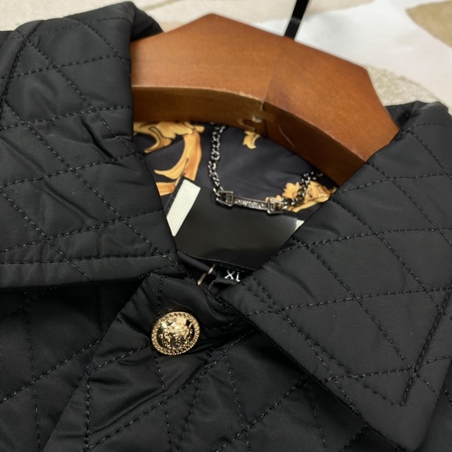 Replica Versace Down Coat Long Sleeved For Men #935005 $112.00 USD for Wholesale