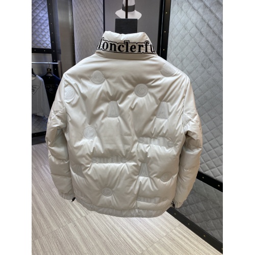 Replica Moncler Down Feather Coat Long Sleeved For Men #935023 $155.00 USD for Wholesale