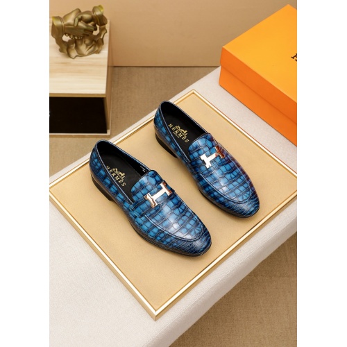 Hermes Leather Shoes For Men #935288 $80.00 USD, Wholesale Replica Hermes Leather Shoes