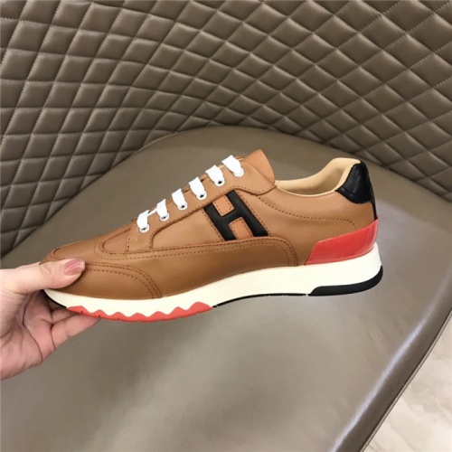 Replica Hermes Casual Shoes For Men #935312 $92.00 USD for Wholesale