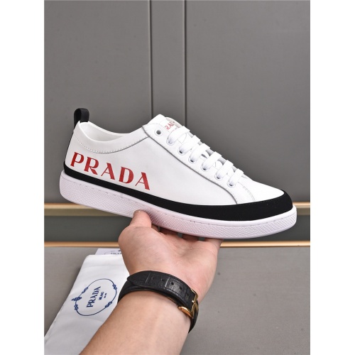 Replica Prada Casual Shoes For Men #935438 $76.00 USD for Wholesale