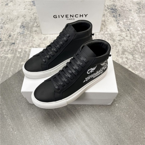 Givenchy High Tops Shoes For Men #935756 $76.00 USD, Wholesale Replica Givenchy High Tops Shoes