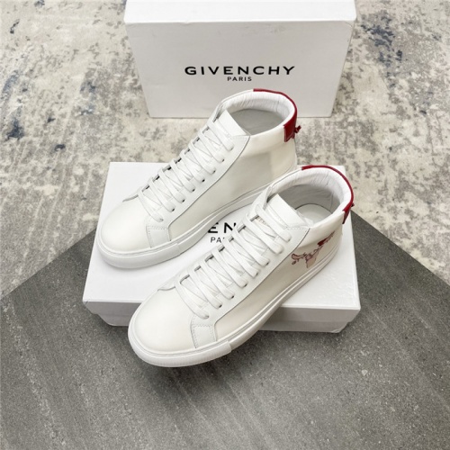 Givenchy High Tops Shoes For Men #935763 $76.00 USD, Wholesale Replica Givenchy High Tops Shoes