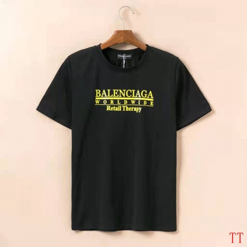 Balenciaga T-Shirts Short Sleeved For Men #935773 $27.00 USD, Wholesale Replica Balenciaga T-Shirts