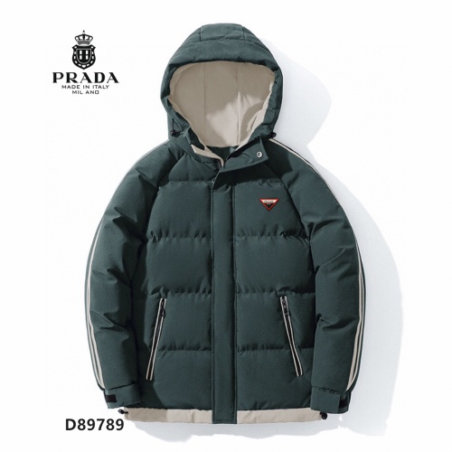 Prada Down Feather Coat Long Sleeved For Men #935851