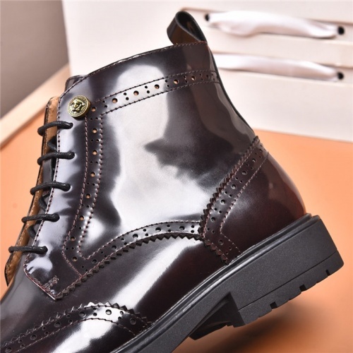 Replica Versace Boots For Men #936146 $118.00 USD for Wholesale