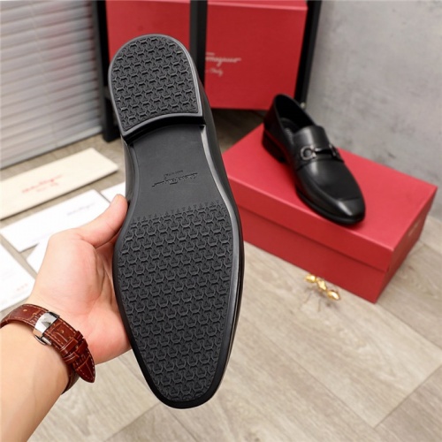 Replica Ferragamo Salvatore FS Leather Shoes For Men #936175 $92.00 USD for Wholesale