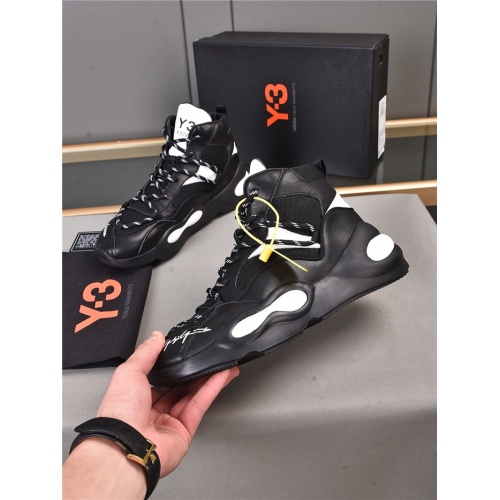 Replica Y-3 High Tops Shoes For Men #936185 $92.00 USD for Wholesale