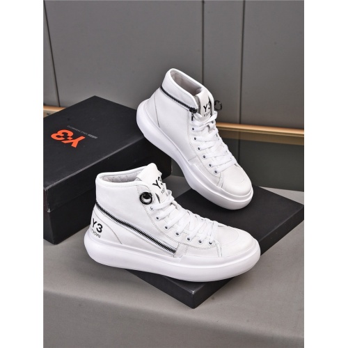 Y-3 High Tops Shoes For Men #936186 $92.00 USD, Wholesale Replica Y-3 High Tops Shoes