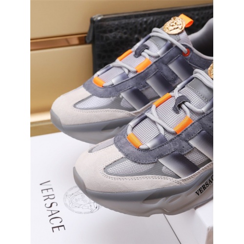 Replica Versace Casual Shoes For Men #936199 $85.00 USD for Wholesale